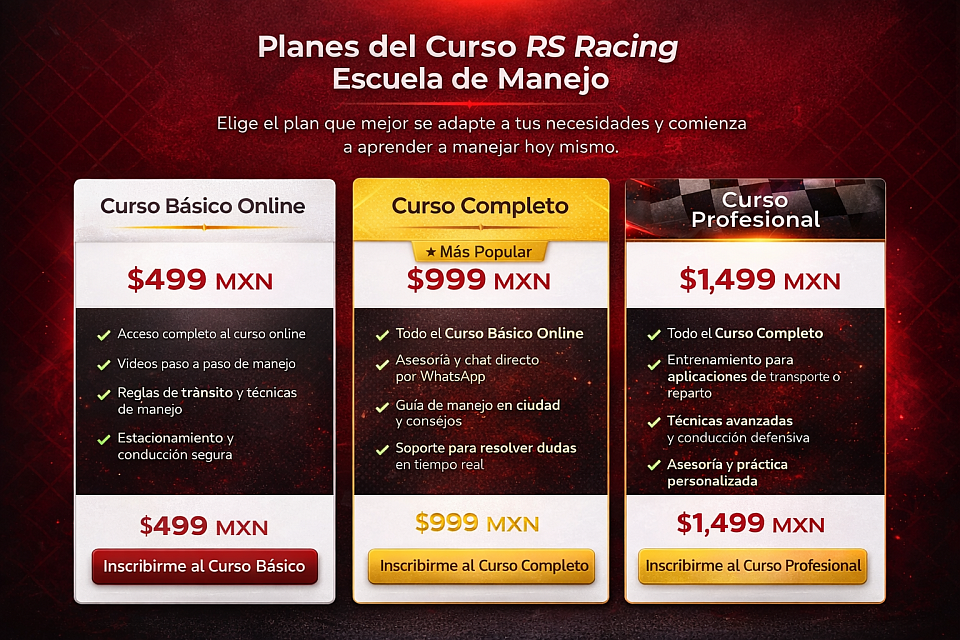 Curso profesional solo aplica en Cancún